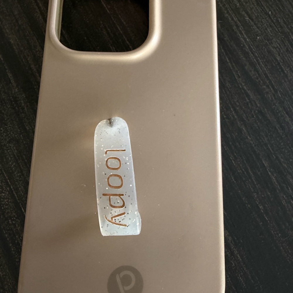 Loopy Case Tan Phone Cover iPhone 14 Pro